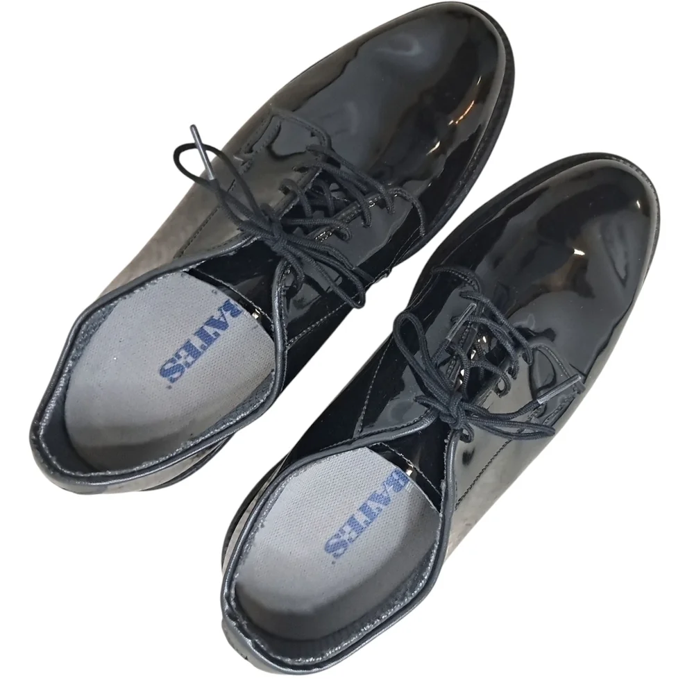 Bates Uniform High Gloss Military Oxfords Size 8.5E - Picture 4 of 16